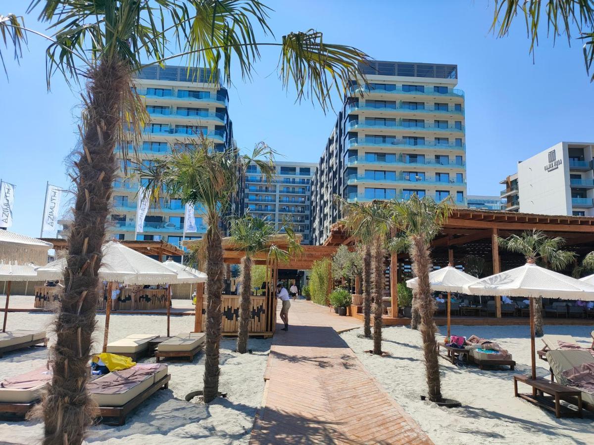 Blue Wave Luxury Apartment Mamaia Nord Azimuth Beach Năvodari Esterno foto